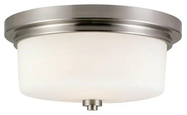 Aubrey 13 in. 60W 2-Light Ceiling Mount Light image 2