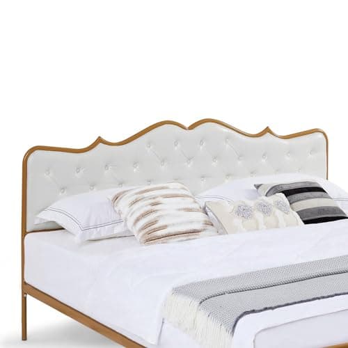 Dolonm King Size Classic Buckle Backrest Platform Bed Frame image 7