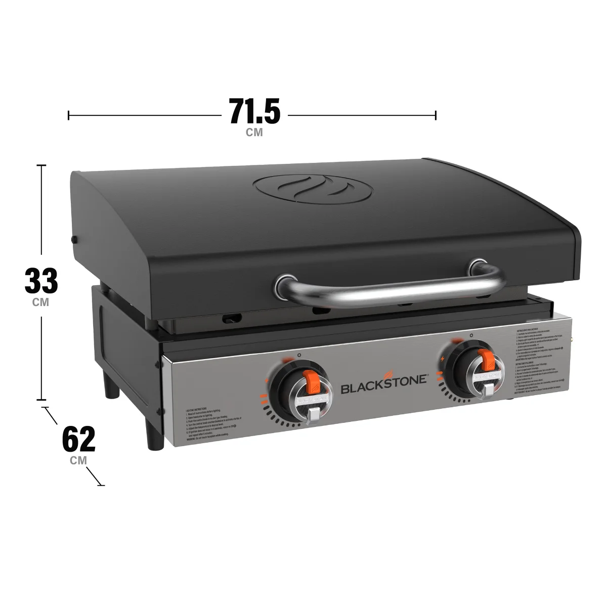 Blackstone Original 22in Griddle W:hood and Carry Bag image 2
