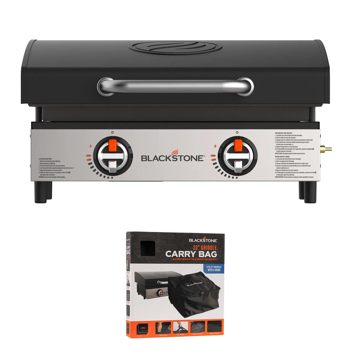 Blackstone Original 22in Griddle W:hood and Carry Bag image 9