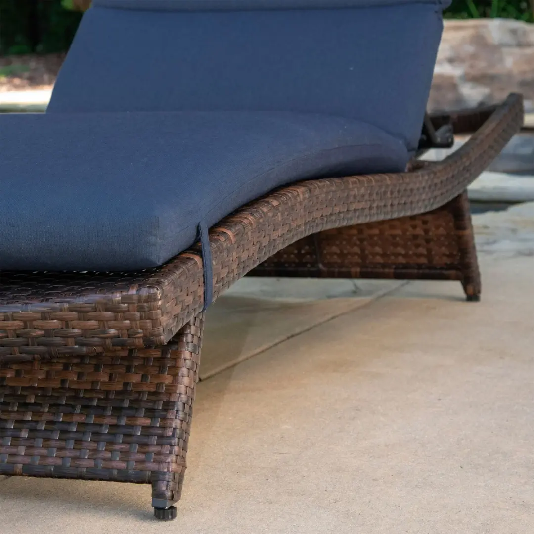 Pk Ssn Blue Chaise Lounge