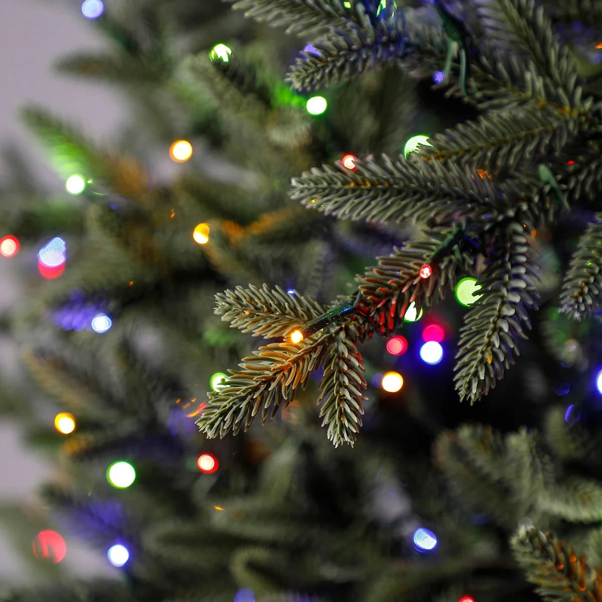 12ft Pre-Lit Micro LED Christmas Tree image 3