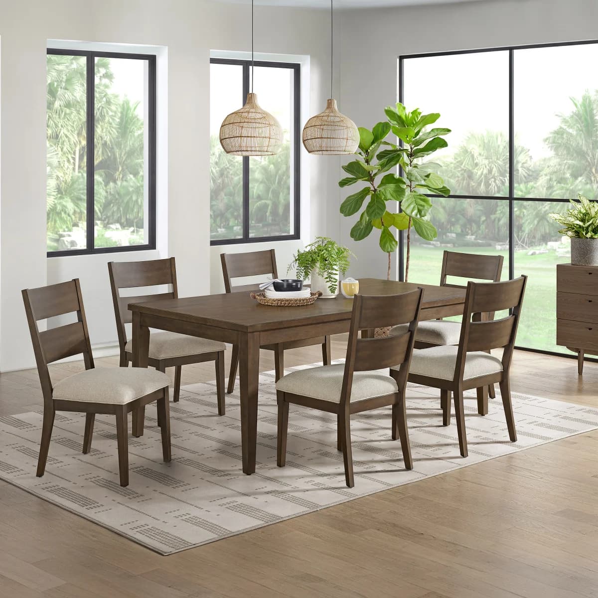 Cortland 7-piece Dining Table Set