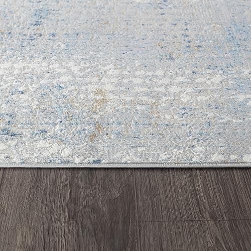 Pasargad Home Turkish Stella Design Power-Loomed Beige/L. Grey Abstract Area Rug- 9' 6'' X 13' 6'' image 4