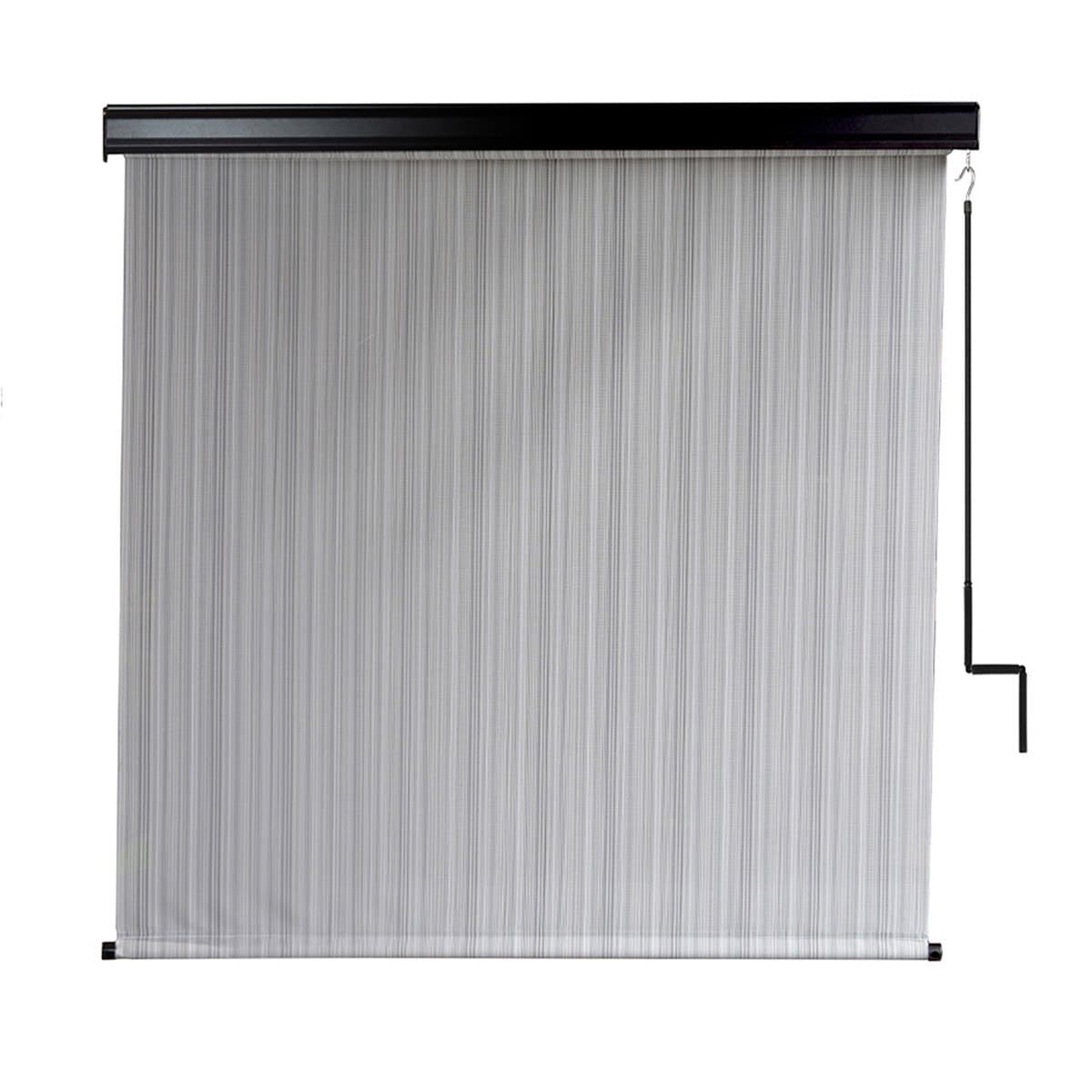 Koolspot Outdoor Sun Shade - Pole Operated 6 ft. W x 8 ft. L