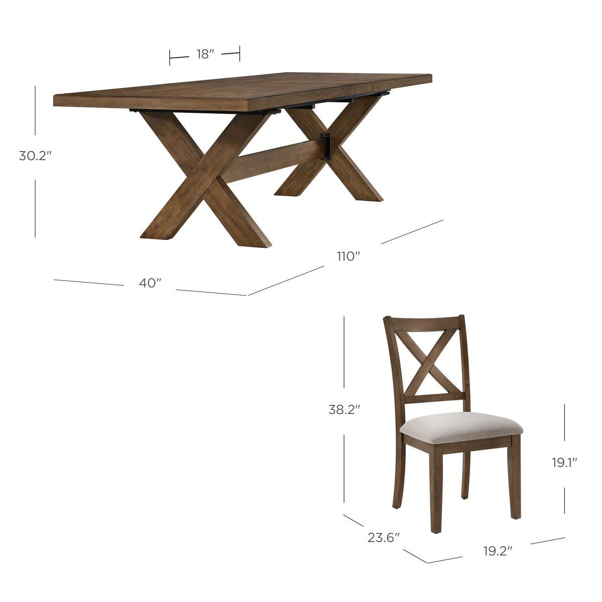 Lathan Dining Table and 8 Chairs image 2