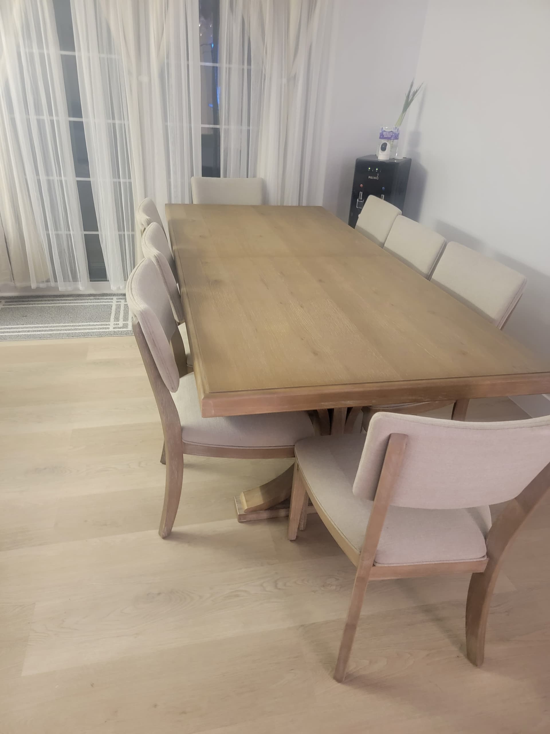 Mercer 9-Piece Dining Set Delivery