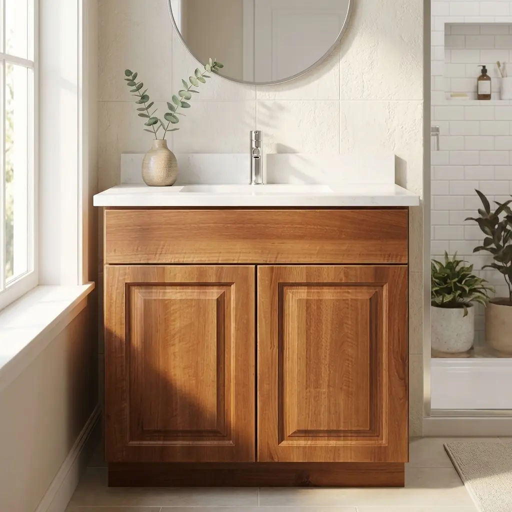 Royal Cabinets 36 in. Floor Mount Vanity in Autumn