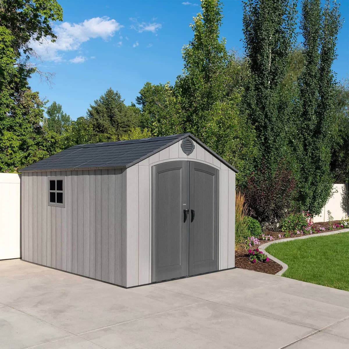 Lifetime 8' x 12.5' Outdoor Storage Shed