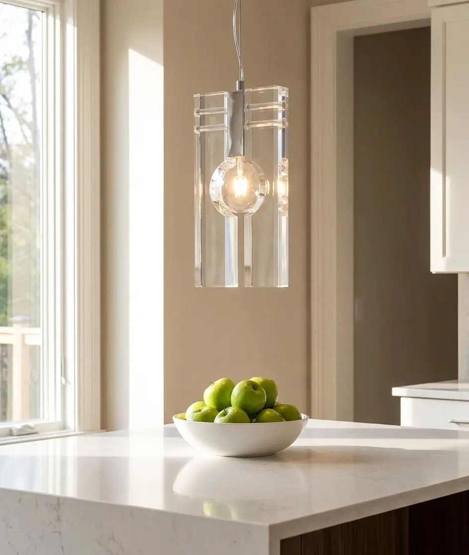 George Kovacs Silver Slice 1-Light Pendant