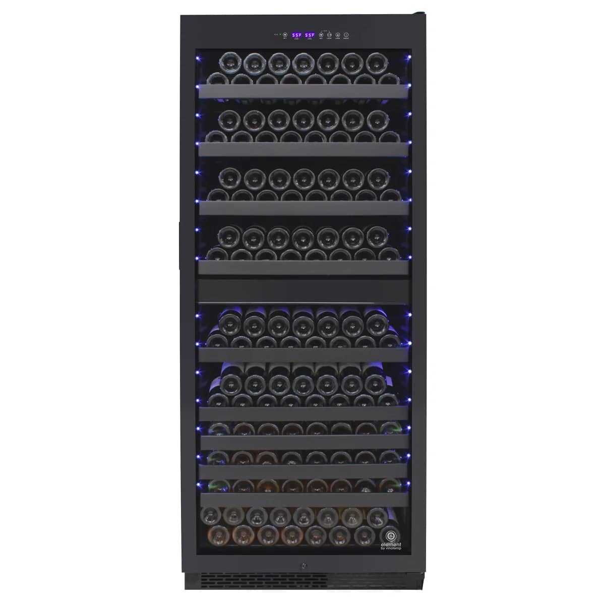 Vinotemp EL-300GFEB-L Dual-Zone Wine Cooler