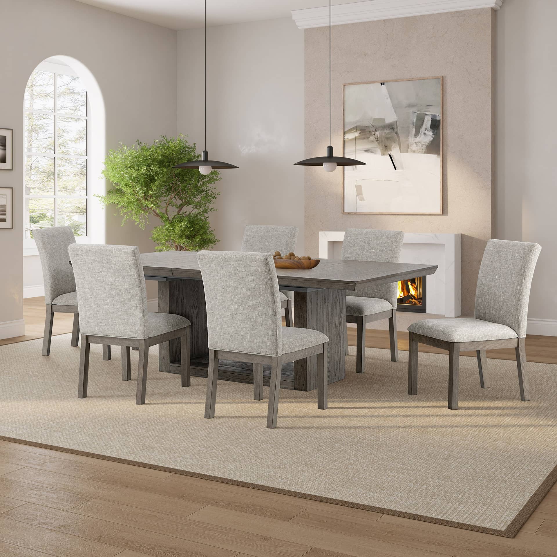 Goodwin Dining Table and 6 Chairs