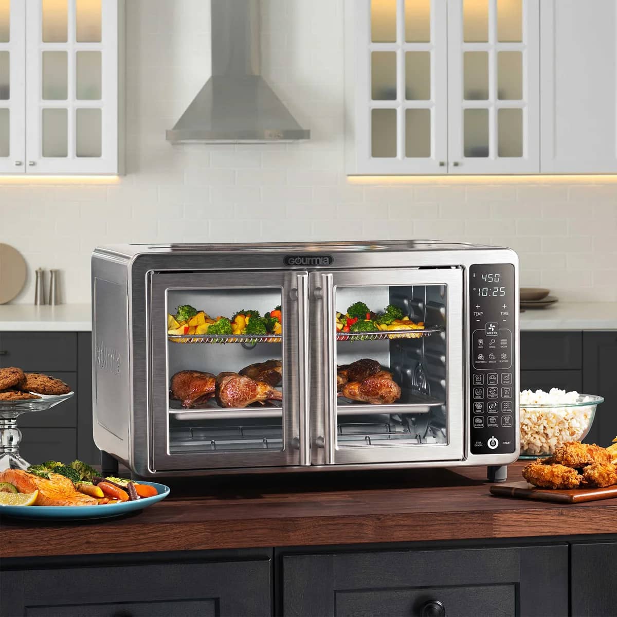 Gourmia Countertop Oven with Temperature Probe