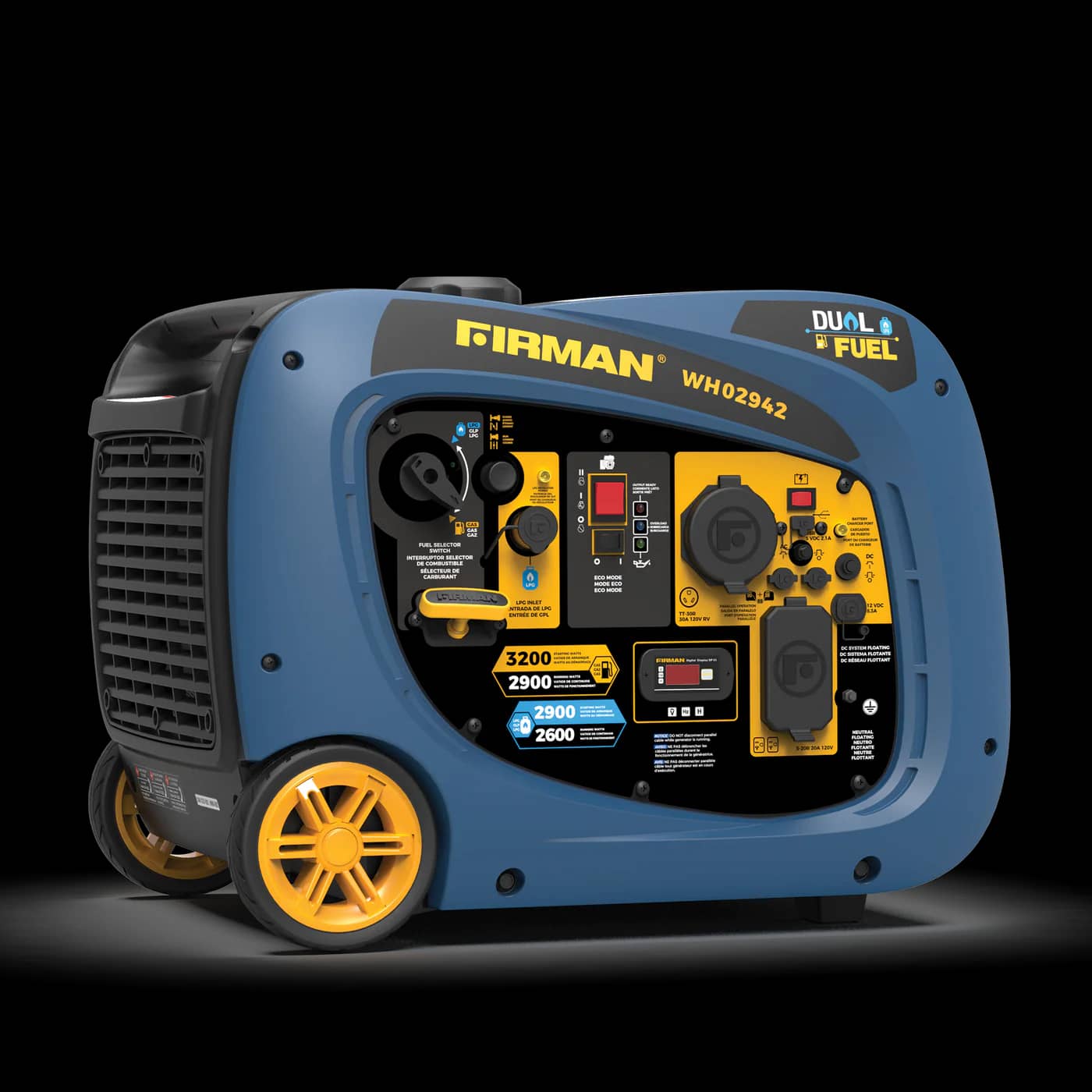 Firman WH02942 Dual Fuel