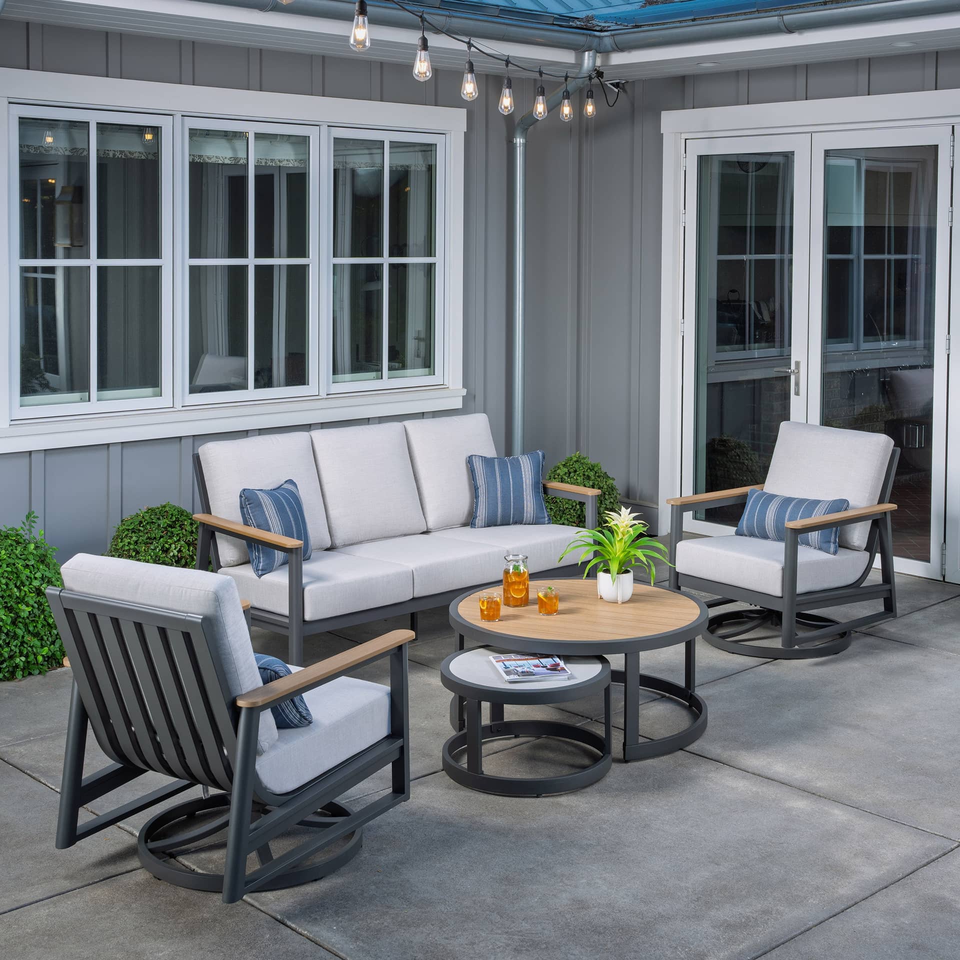 SunVilla Sara 5-piece Outdoor Patio Seating Set