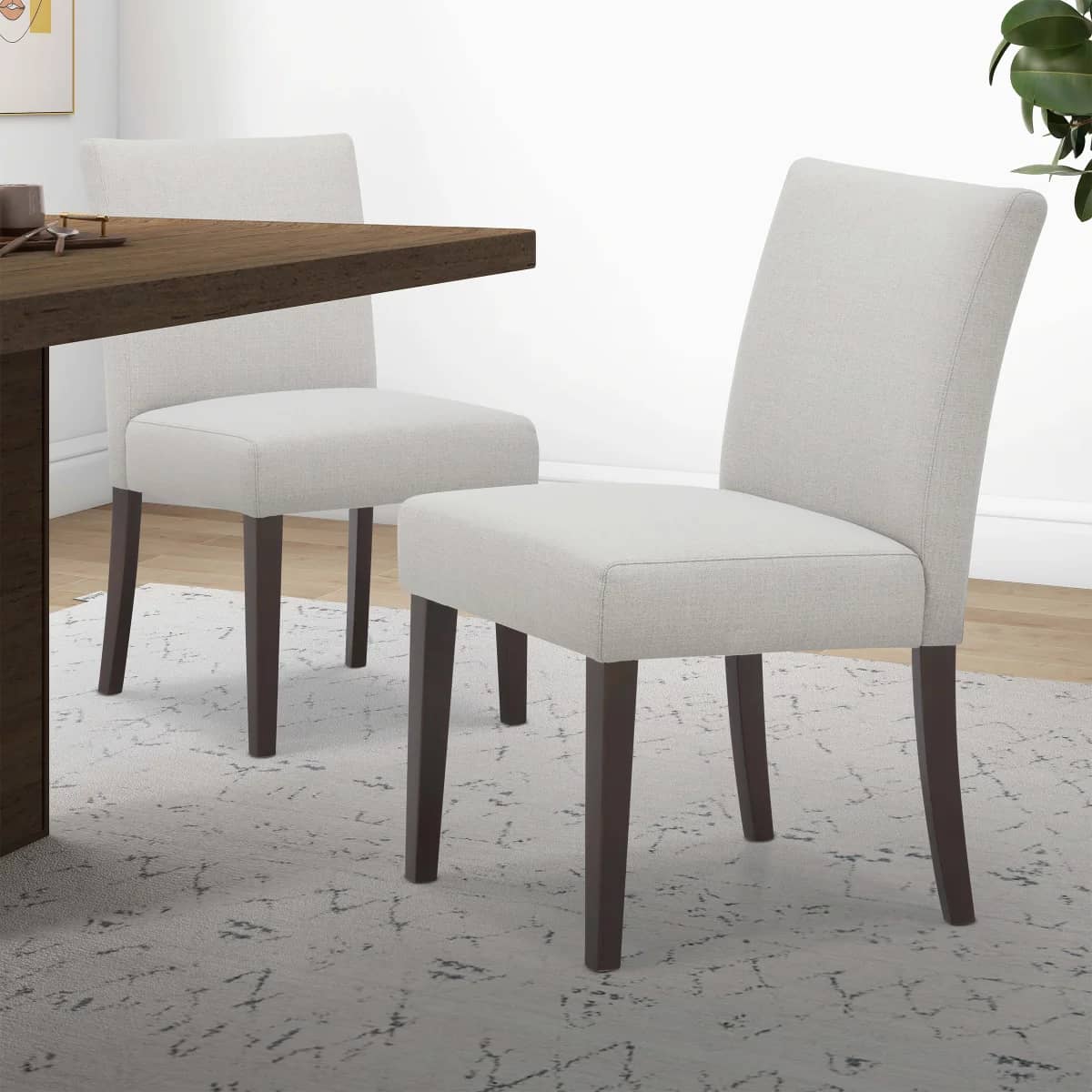 Denning Fabric Dining Chair, Set of 2