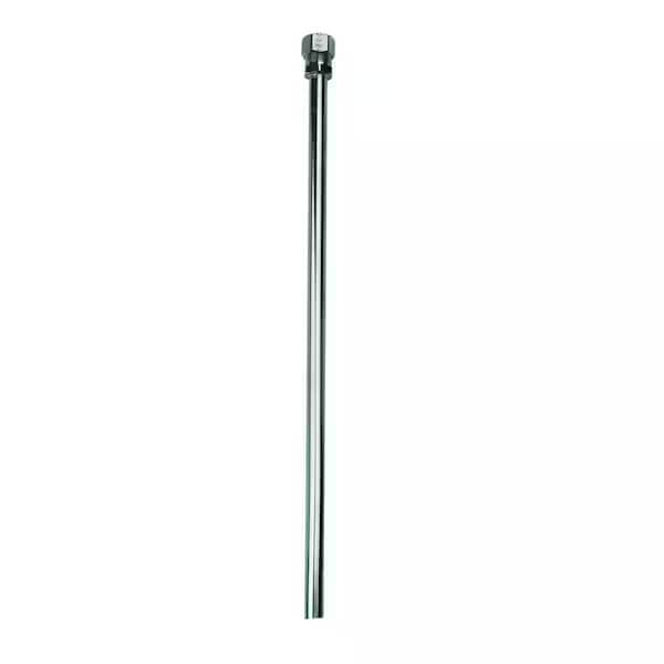 BrassCraft 3/8x12 in. Supply Tube in Polished Chrome