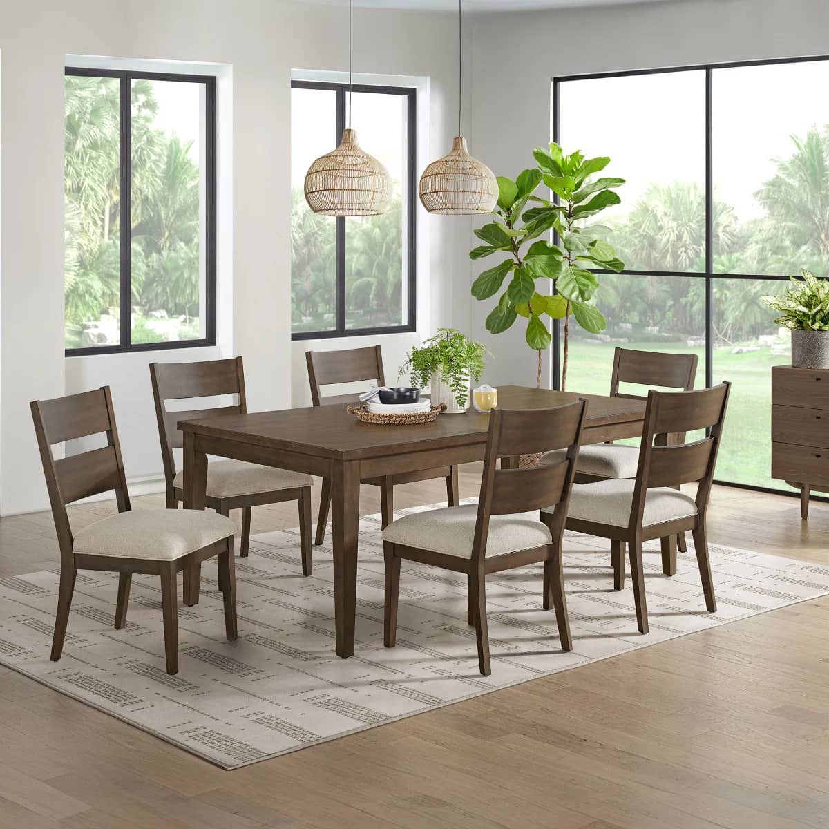 Cortland 7-piece Dining Table Set
